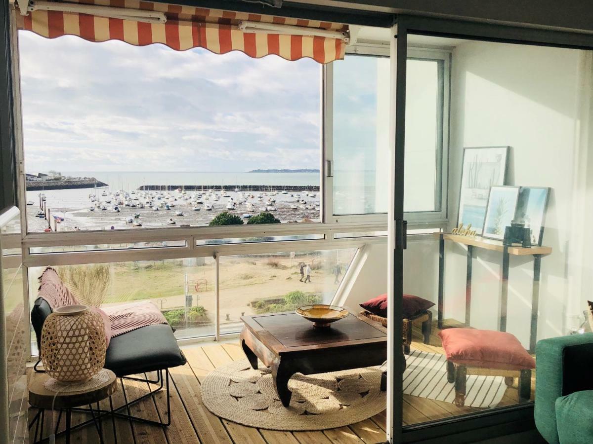 Studio Face Mer Pornichet - Vue Baie De La Baule Bagian luar foto