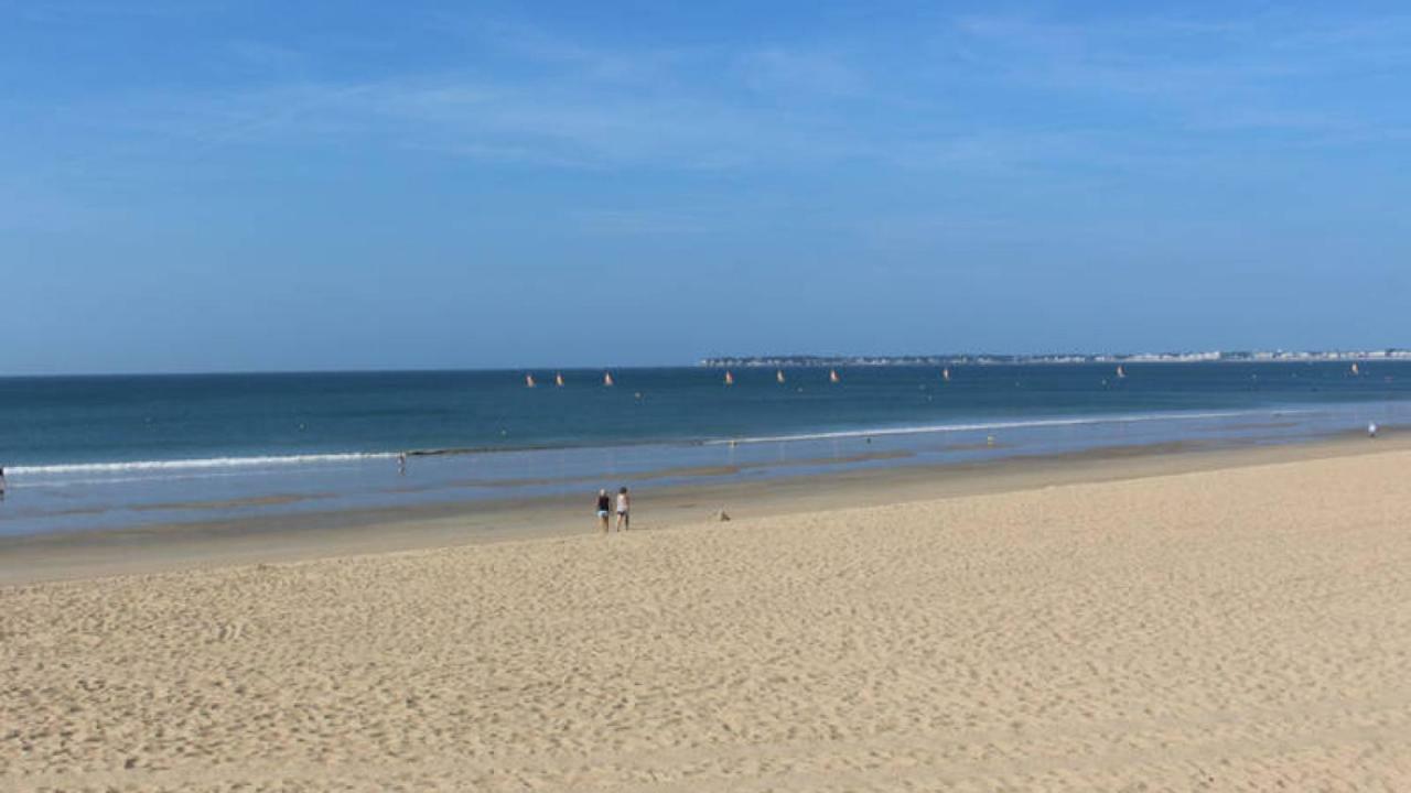 Studio Face Mer Pornichet - Vue Baie De La Baule Bagian luar foto